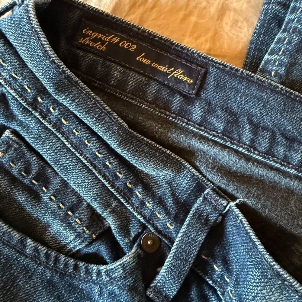 ✨ Citizens of Humanity Ingrid #002 Low Waist Flare Jeans | Classic Premium Denim - Picture 4 of 6